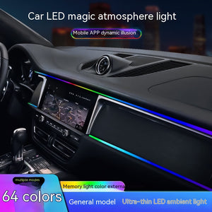 Car Atmosphere LED Light Bar Hidden Modification
