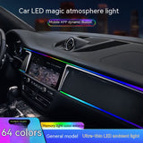 Car Atmosphere LED Light Bar Hidden Modification