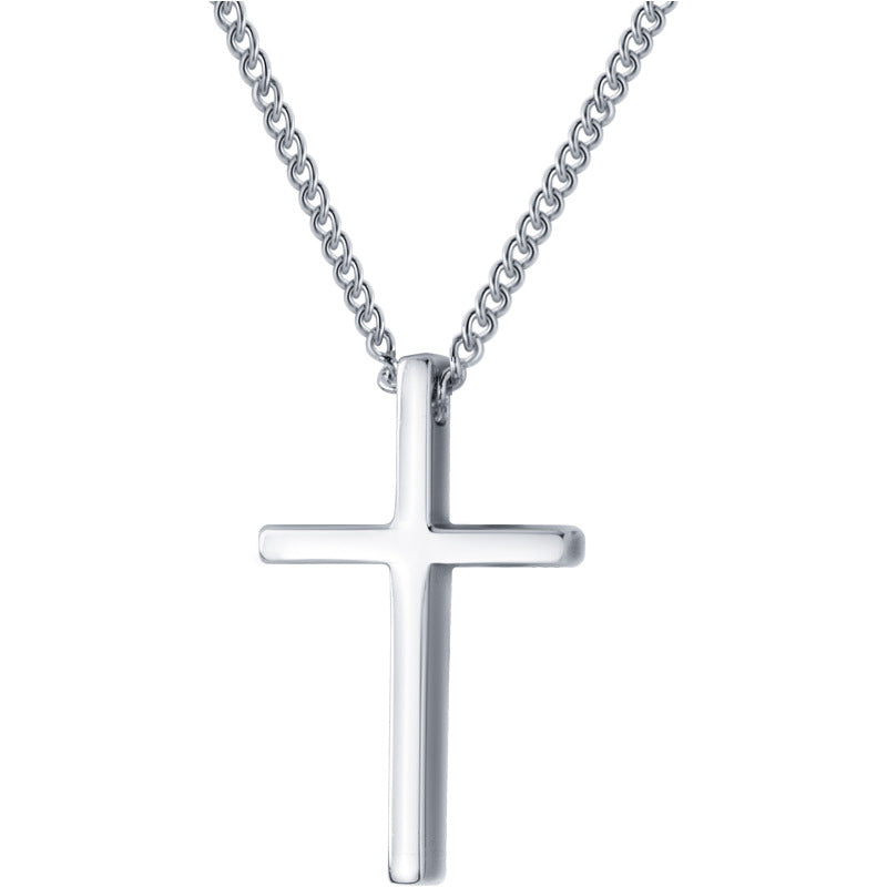 Cross clavicle necklace