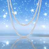 925 Sterling Silver Tennis Chain Authentic Cubic Zirconia