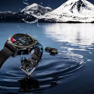 Smartwatch With Bluetooth Calling And TWS Earbuds In One
