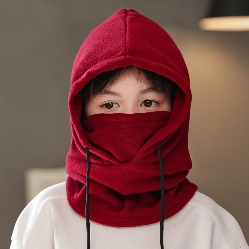 Thickened All-in-one Hat Scarf And Mask With Ear Protection