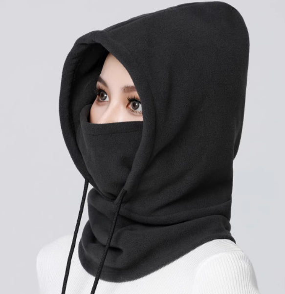 Thickened All-in-one Hat Scarf And Mask With Ear Protection