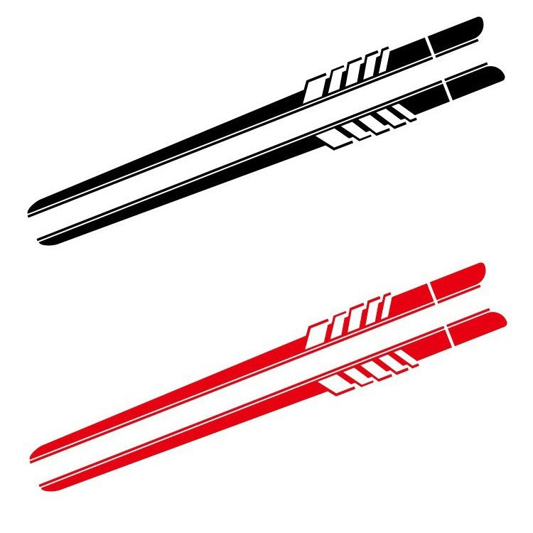 Striped Personality Car Decal