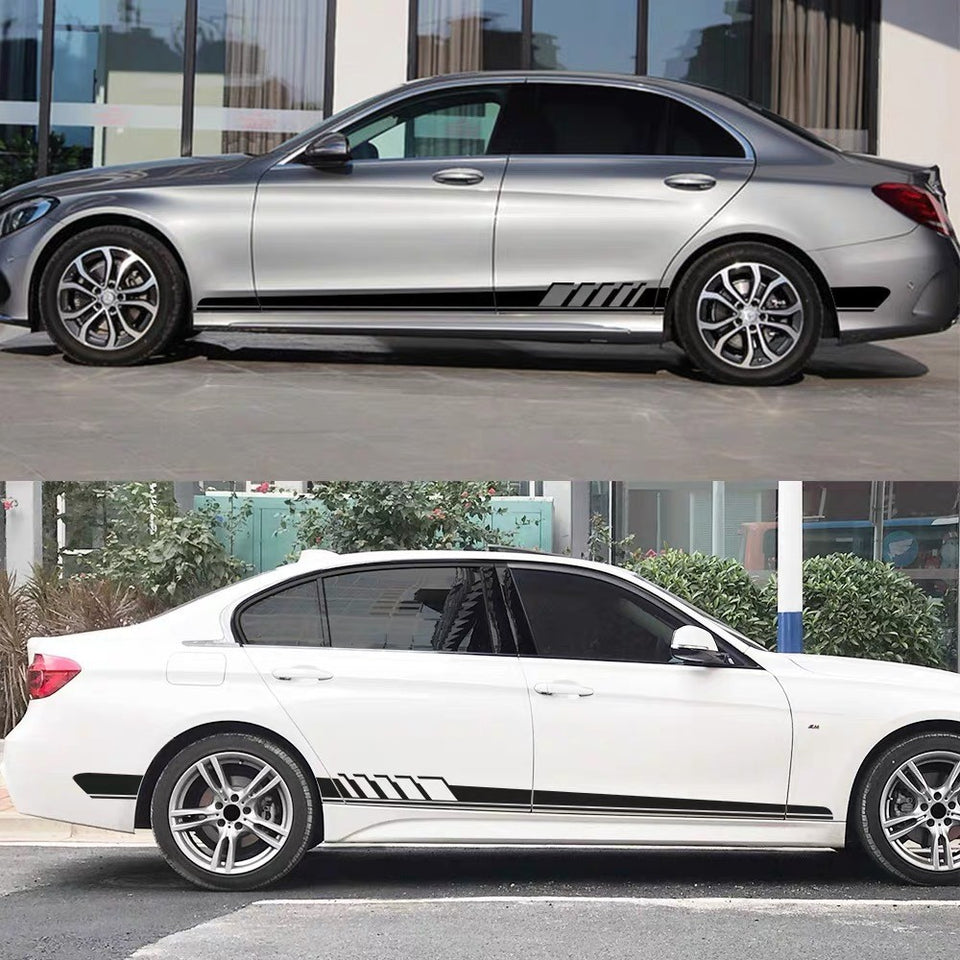 Striped Personality Car Decal