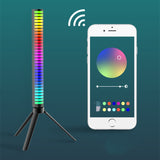 New Car Sound Control Light RGB Voice-Activated Music Rhythm Ambient Light With 32 LED 18 Colors Car Home Decoration Lamp