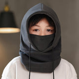 Thickened All-in-one Hat Scarf And Mask With Ear Protection