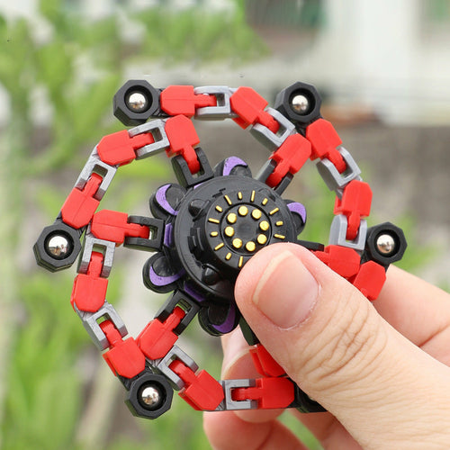 Deformed Fidget Spinner Chain