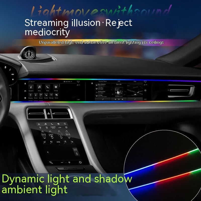 Car Atmosphere LED Light Bar Hidden Modification