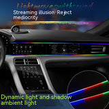 Car Atmosphere LED Light Bar Hidden Modification