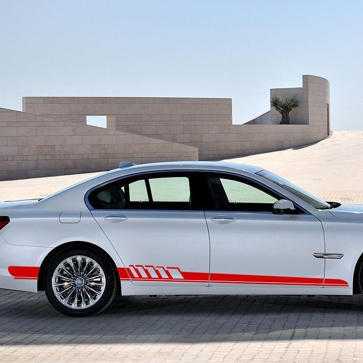 Striped Personality Car Decal