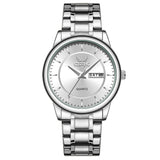 Fashionable Calendar Luminous Waterproof Quartz Watch