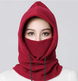 Thickened All-in-one Hat Scarf And Mask With Ear Protection