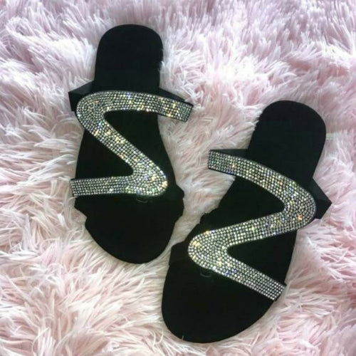 Shiny Womans Sandals