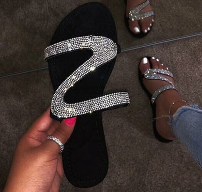 Shiny Womans Sandals