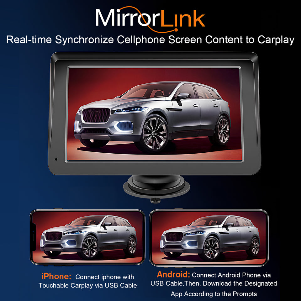 Portable Car Stereo Wireless CarPlay