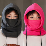 Thickened All-in-one Hat Scarf And Mask With Ear Protection