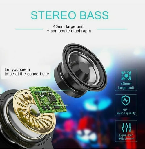 Color Changing Bluetooth Headphones