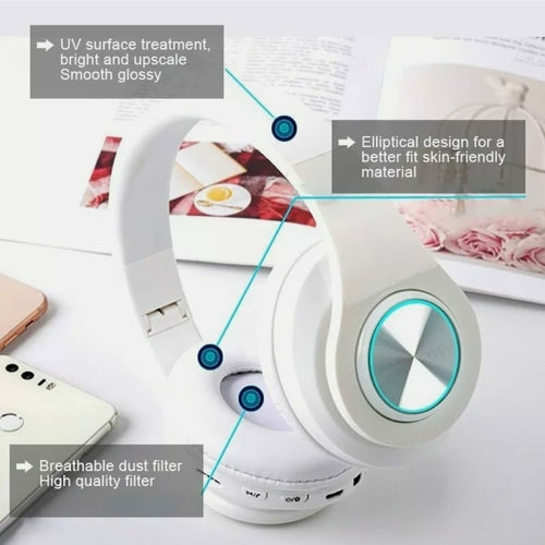 Color Changing Bluetooth Headphones