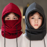 Thickened All-in-one Hat Scarf And Mask With Ear Protection