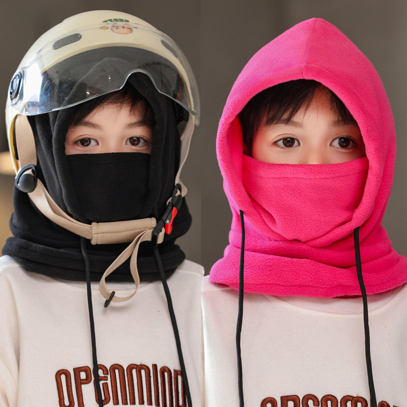 Thickened All-in-one Hat Scarf And Mask With Ear Protection